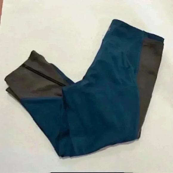 Champion Girls Turquoise Exercise Running Leggings‎ Girls Sz LargeLeggings - Picture 2 of 9